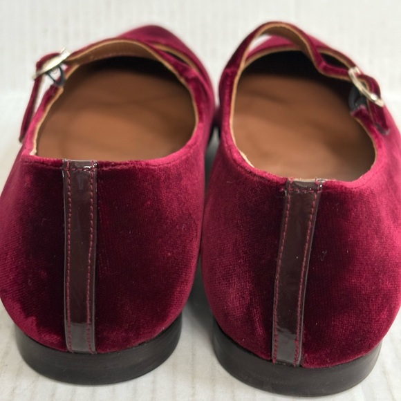 Margaux The Mary Jane velvet ballet flat Size 11 EU 42 - Picture 5 of 7